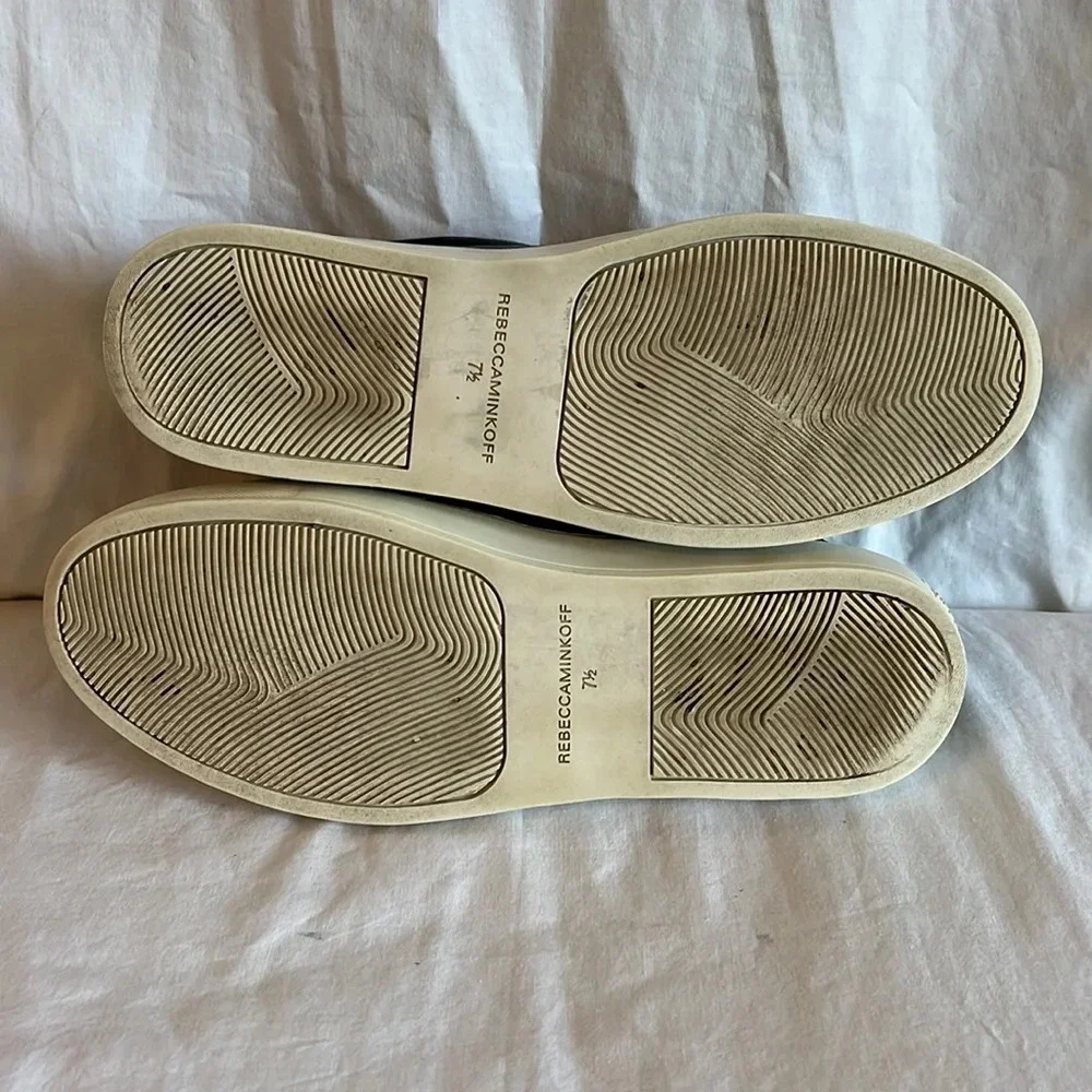 Rebecca Minkoff ‘Noelle’ Embellished Embroidered Slip on Platform Sneaker